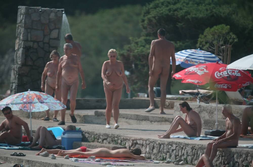 Cove Pyramid Shower Top pics - Nudism and naturism value harmony and balance