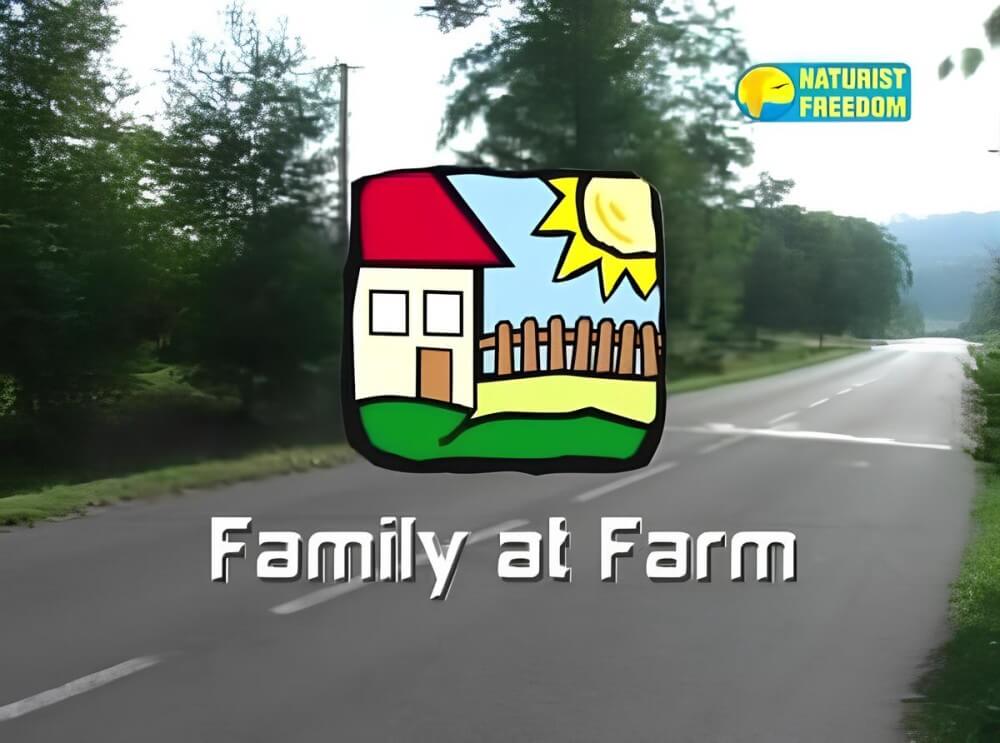 Naturist Freedom: Family at Farm - People in a State of Complete Nudity