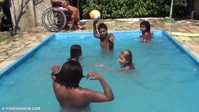 Oceanic Backyard Noon # 1 Full HD - Nudism and naturism promote inner happiness and harmony