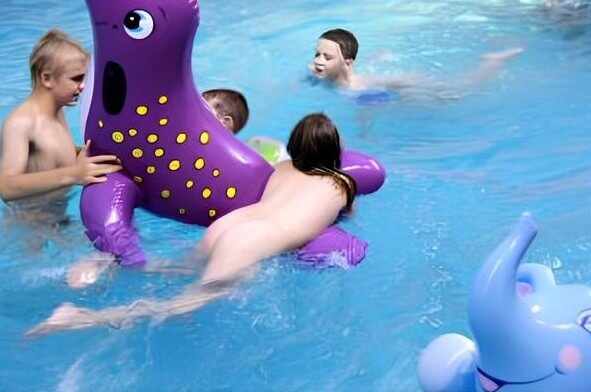 Indoor Waterside Day photo gallery - The practice of nudism promotes freedom from fears and insecurities