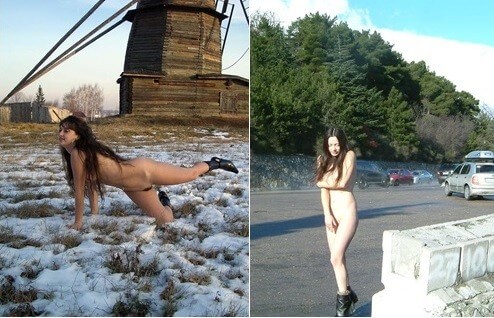 Beautiful Suntan Stretches-Winter Sport pics - Freedom is part of naturism