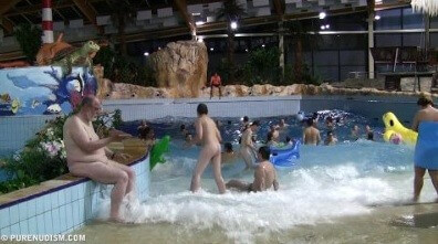 Aqua Extravaganza 4 - Nudity in naturism is not usually an end in itself