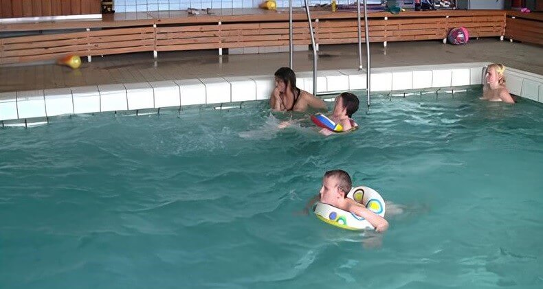 Swimming center club Full HD - Family naturism in the modern world