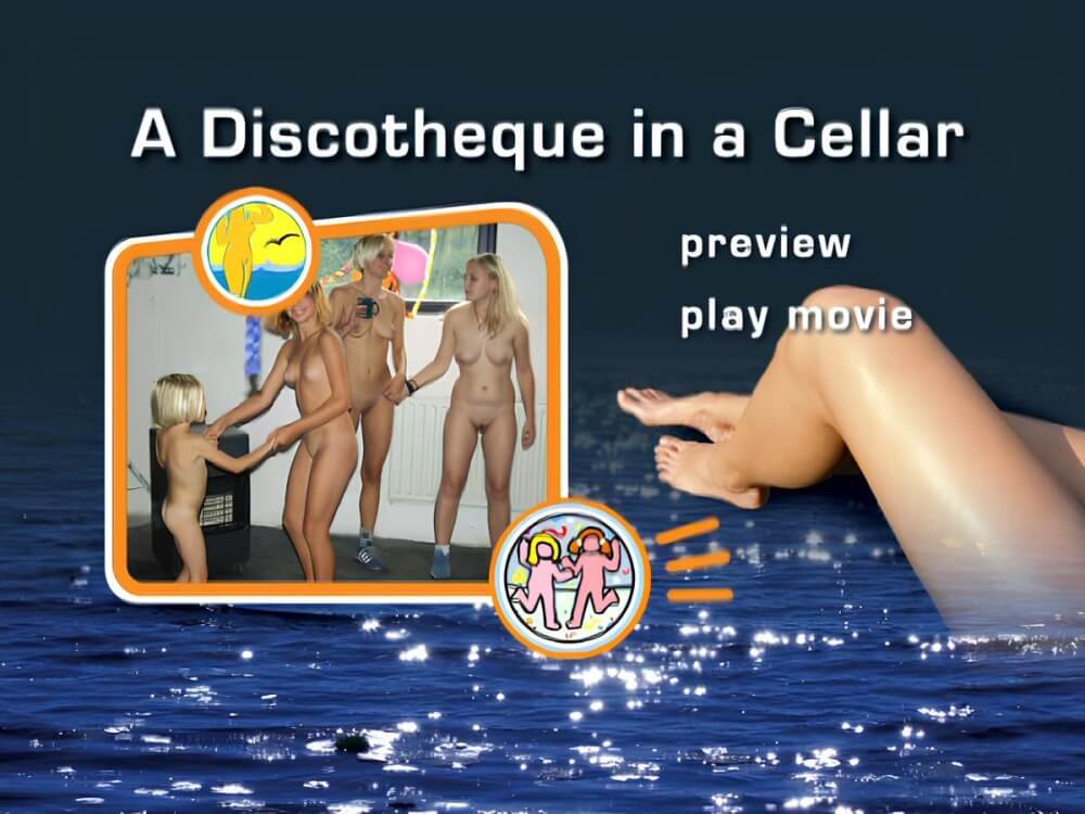 Naturist Freedom: A discotheque in a cellar - Support and mutual understanding are important in the nudism movement