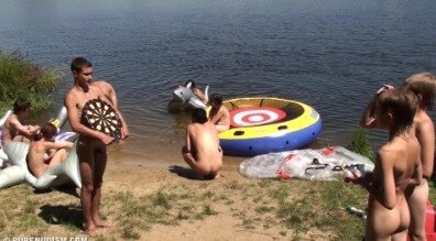 Nude and hot summer day video - True nudism began here