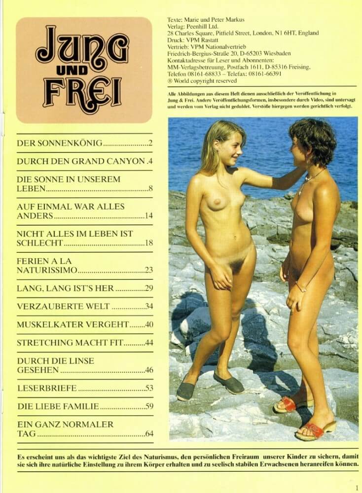 Jung und Frei Nr 76 - Peace and tranquility as goals of the naturist life