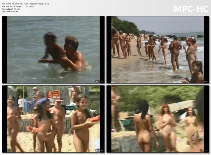 Relaxing on a nudist beach in Bulgaria - Being naked helps one feel a sense of freedom