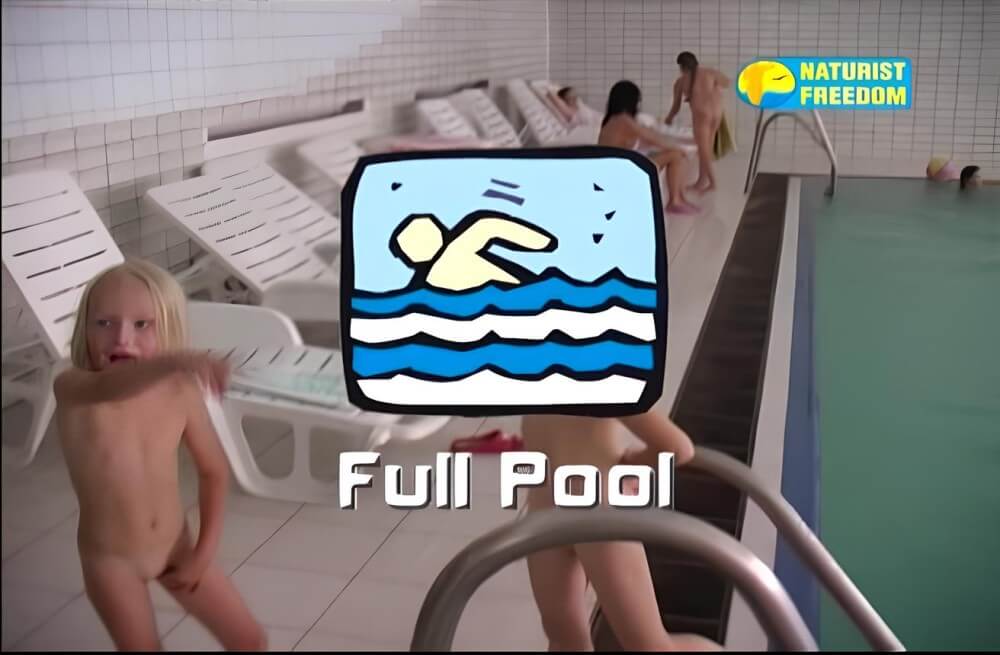Naturist Freedom: Full Pool - Nudity is an integral part of life in nature