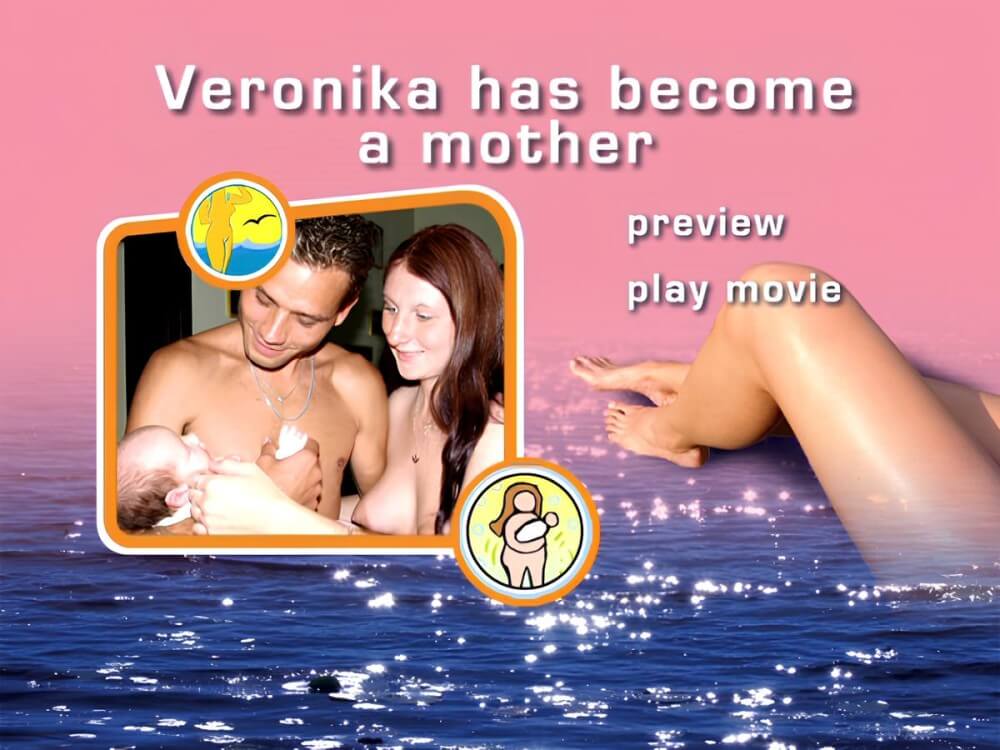 Naturist Freedom: Veronika Has Become a Mother - Nudism strengthens friendships and mutual respect among people