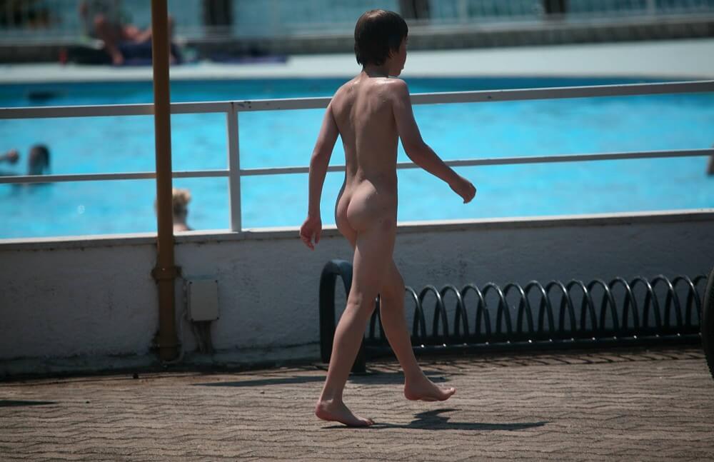 Grassy Patio Nature Hike - The practice of naturism is a path to inner harmony and peace
