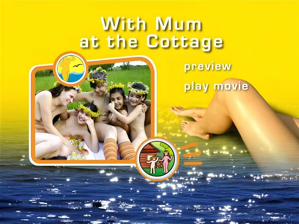 Naturist Freedom: With Mum at the Cottage DVD - There are many politicians among nudists