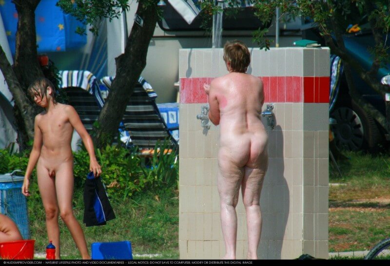 Covered in Towel Nudists-Boardwalk Biking - Nature provides energy and inspiration for the practice of naturism and nudism