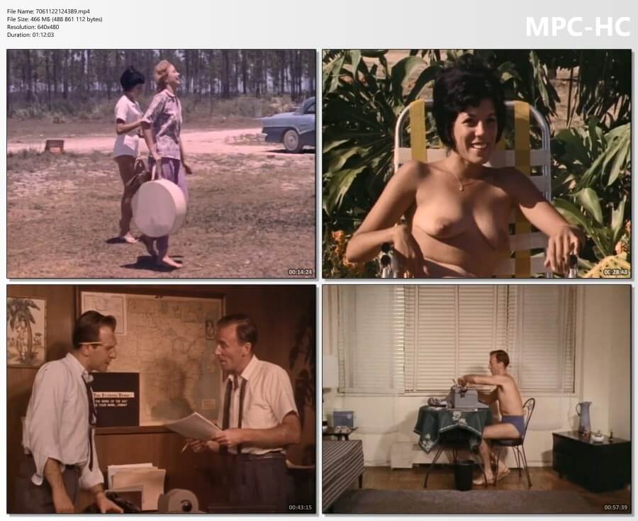 Diary of a nudist (1961) film HD - Nudism brings joy and pleasure