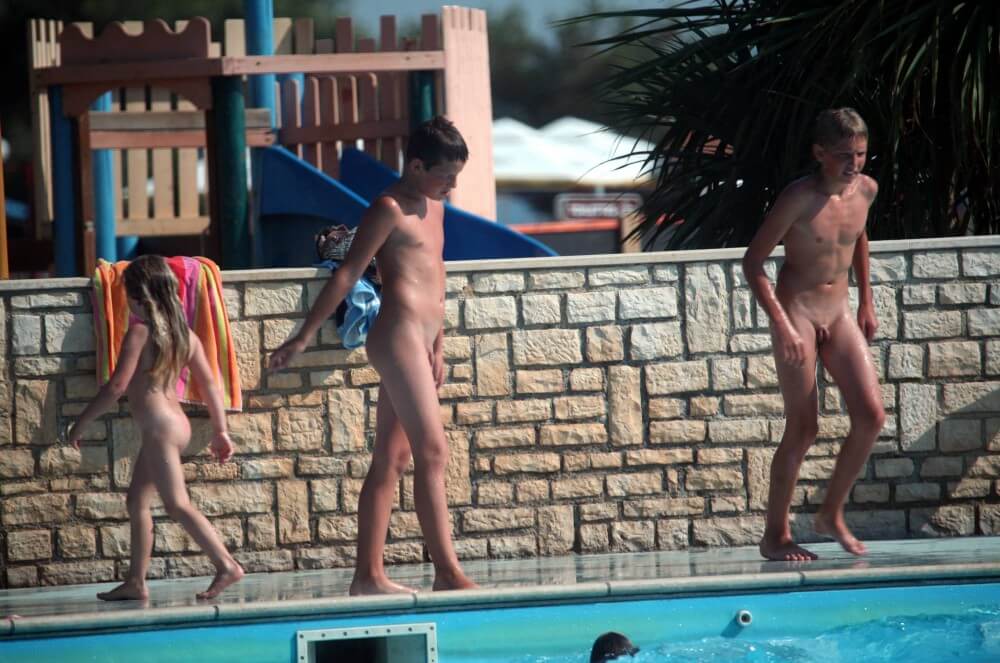 Naturist Pool Assortment photos - Nudity in naturism is an expression of respect for oneself and the world around us