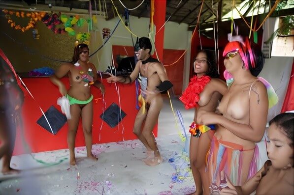 Tropical Carnival gallery - Part 1, 2, 3 - Family naturism in European countries