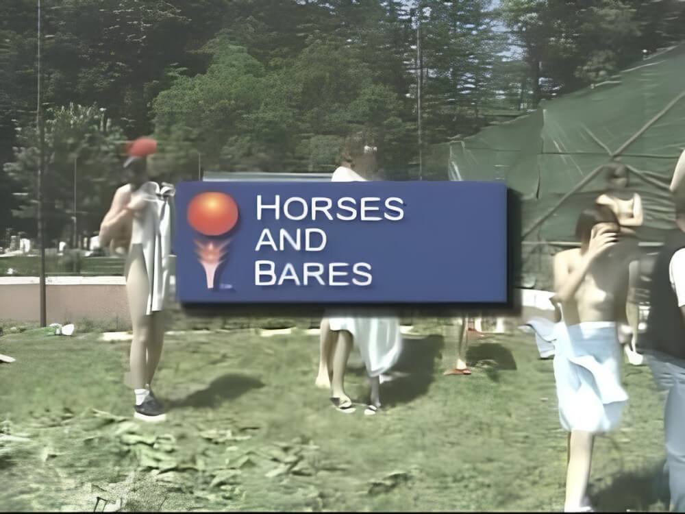 Horses and Bares - Nudism and naturism promote inner happiness and harmony