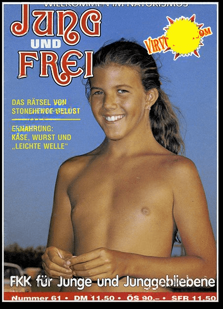 Jung und Frei Nr 61 - It is a philosophy based on trust and respect for the naked body and nature