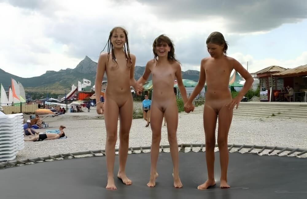 Trampoline pics - Naturism encourages sincerity and honesty regarding the body