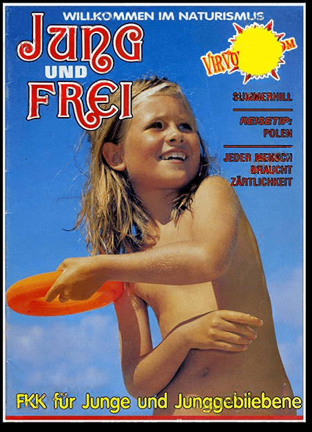Jung und Frei Nr 65 - Looking at the sun and my own naked body