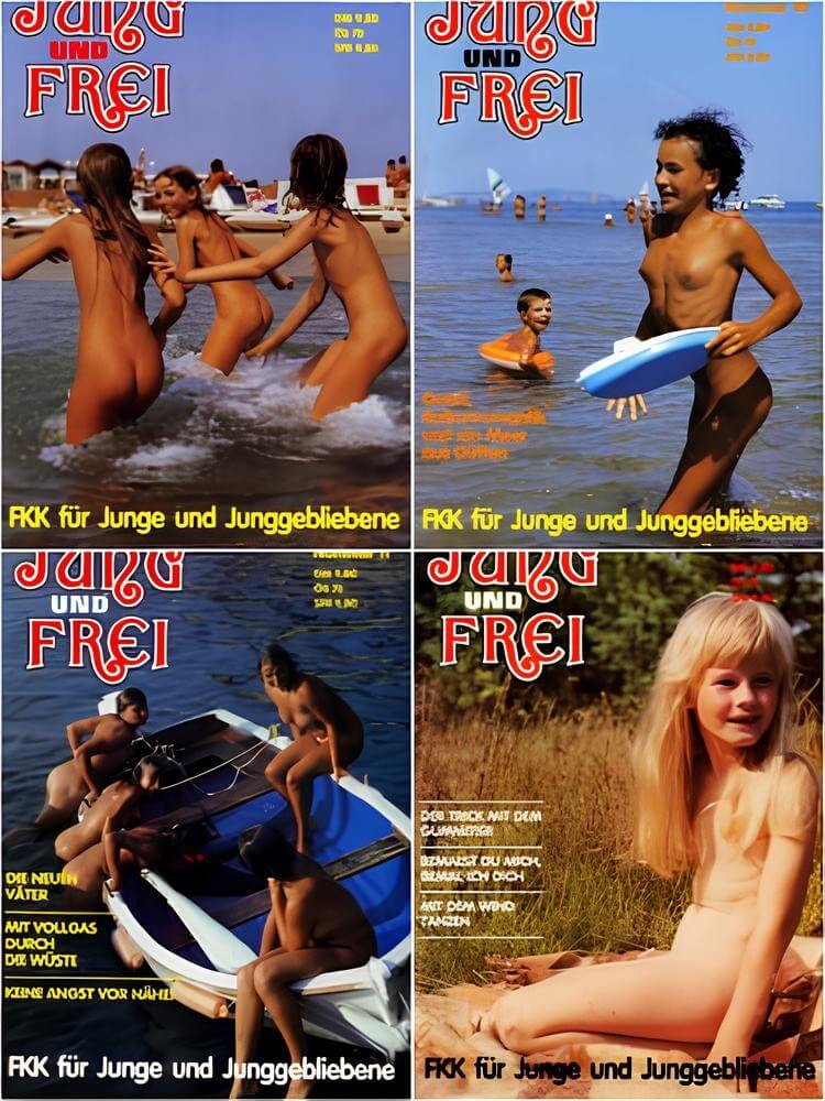 Jung und Frei Nr 9-12 - In nude recreation, harmony with nature and inner balance are important
