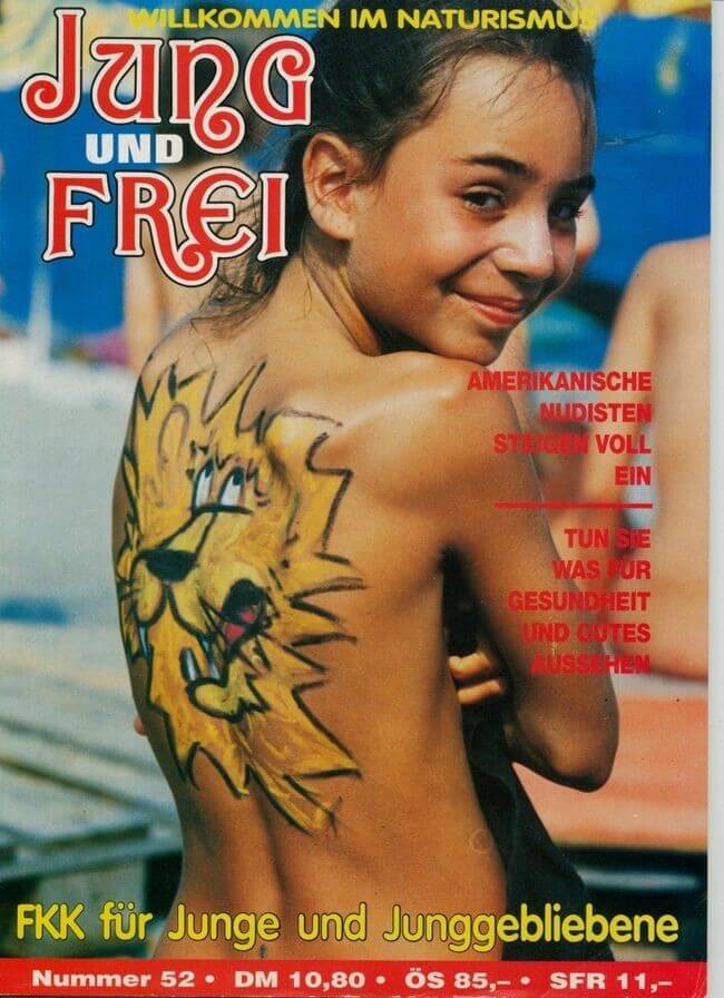Jung und Frei Nr 52 - People seek unity with nature through naturist practices