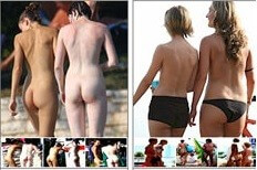 Naturism photo gallery # 41 - Peace and tranquility are important values for advocates of naturism and nudism
