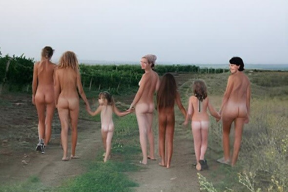 The Vineyard Tour photos - Nudism and naturism are closer to natural harmony