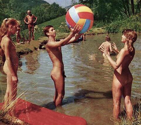 Vintage nudism photos - Naturists believe in themselves and their potential
