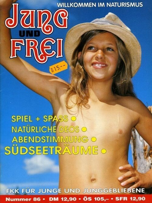 Jung und Frei Nr 86 - Ideological naturists: exclusive materials