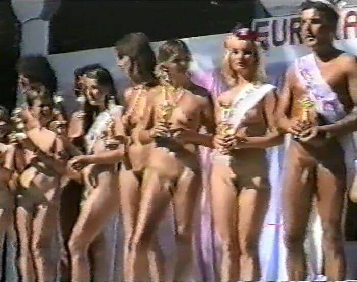 Miss Eureka 1988 video - Simplicity and naturalness are valued in nudism