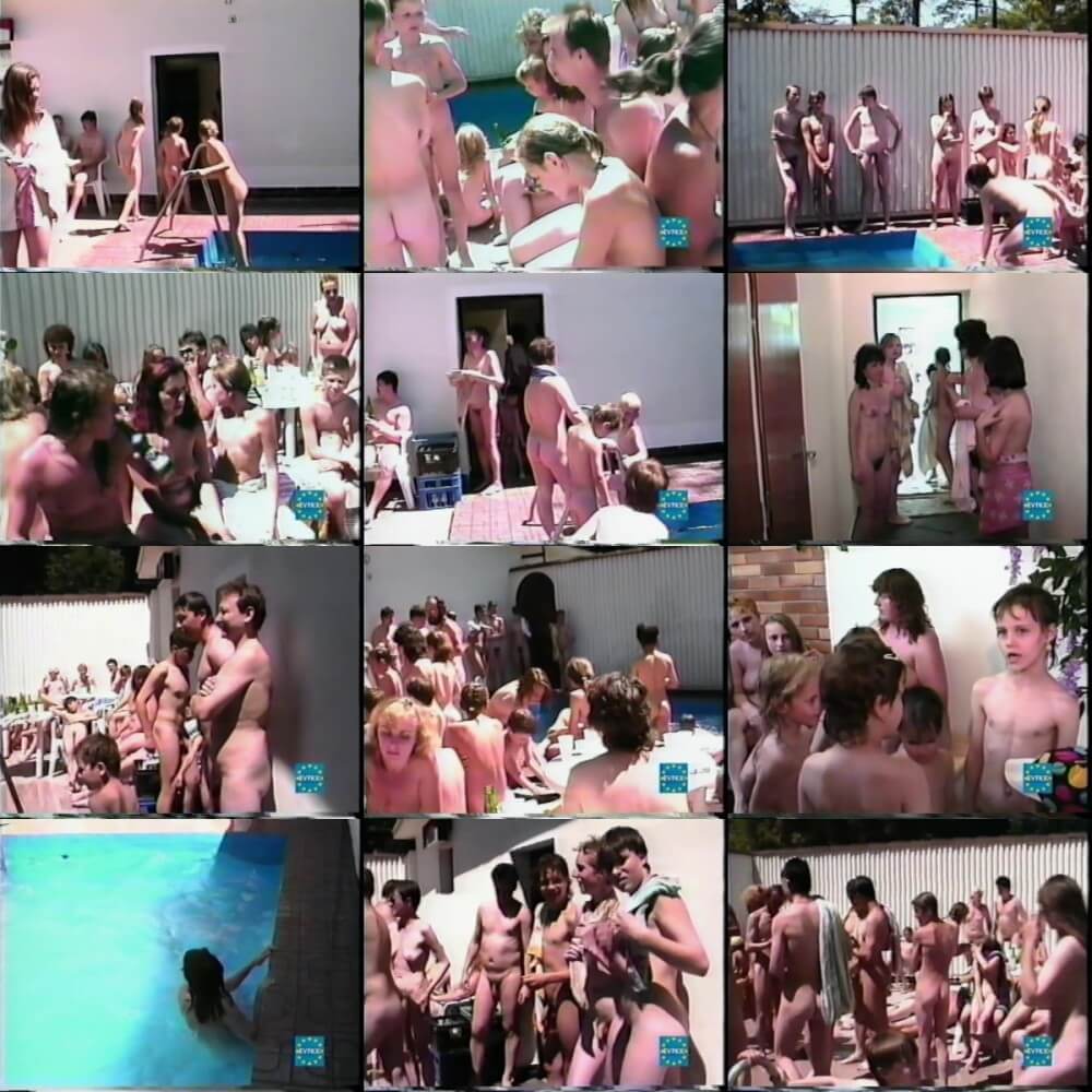 EVFKK - Naked in the Cabana - Nudism is often equated with naturism