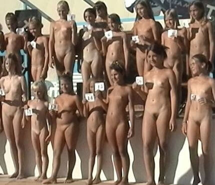 Pageant Family Lines Full HD video - Family naturism in the modern world