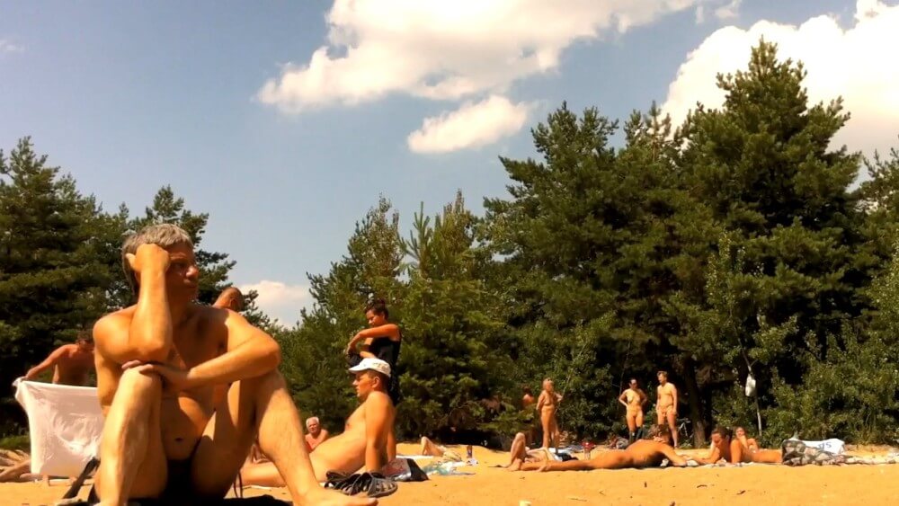 Nudist camping in the forest video HD - Unrestricted freedom as the core value of nudism
