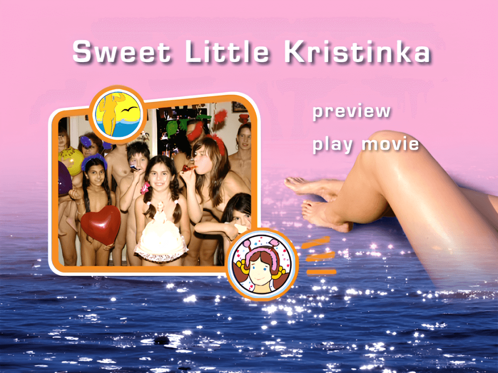 Naturist Freedom: Sweet Little Kristinka  DVD - The benefits of naturist vacations